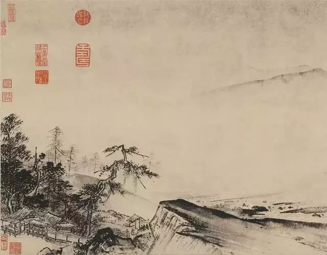 夏圭:《溪山清远图》