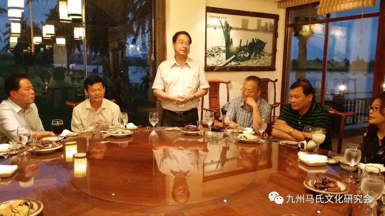 海南马氏宗亲会会长马家仁宗亲全部承担