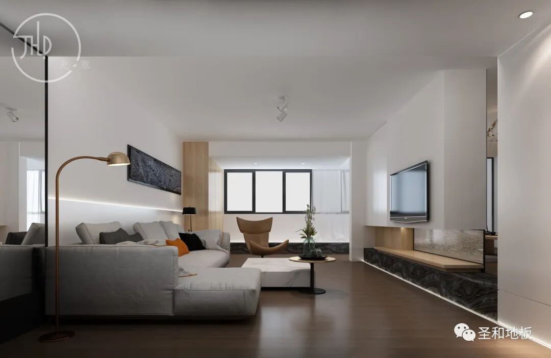 极简·致美，圣和地板将空间还给生活！_6