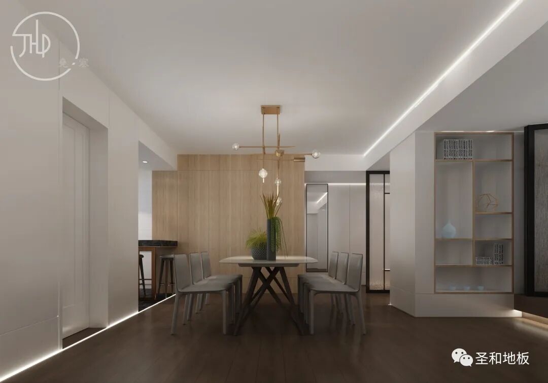 极简·致美，圣和地板将空间还给生活！