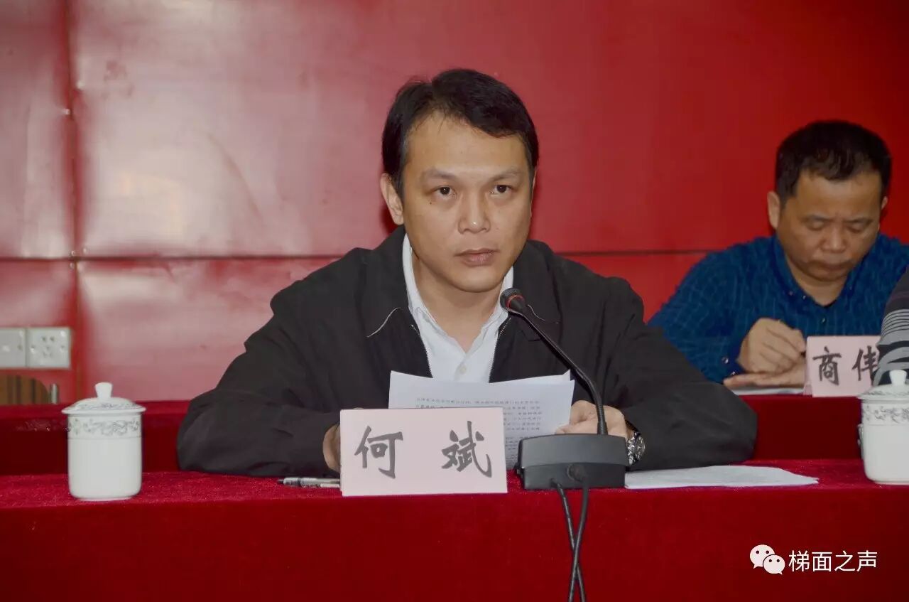 镇党委副书记,镇长何斌通报从化"3.25"较大事故情况