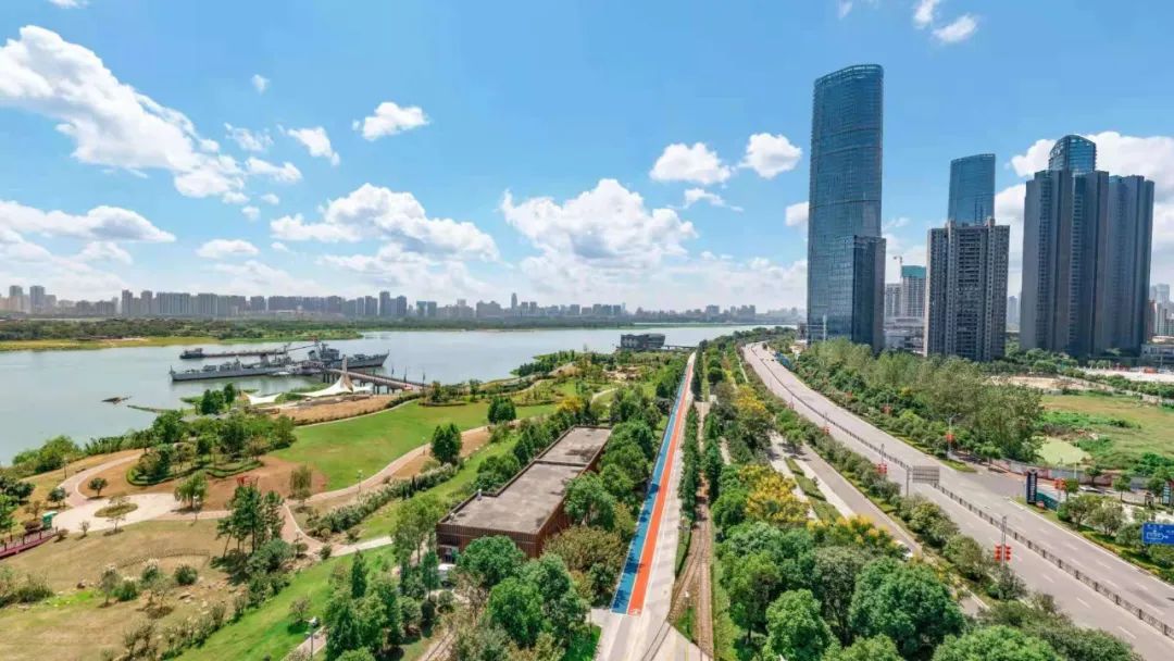 凤凰洲市民公园合力打造的市民智慧健身跑道(简称光大智慧跑道)正式