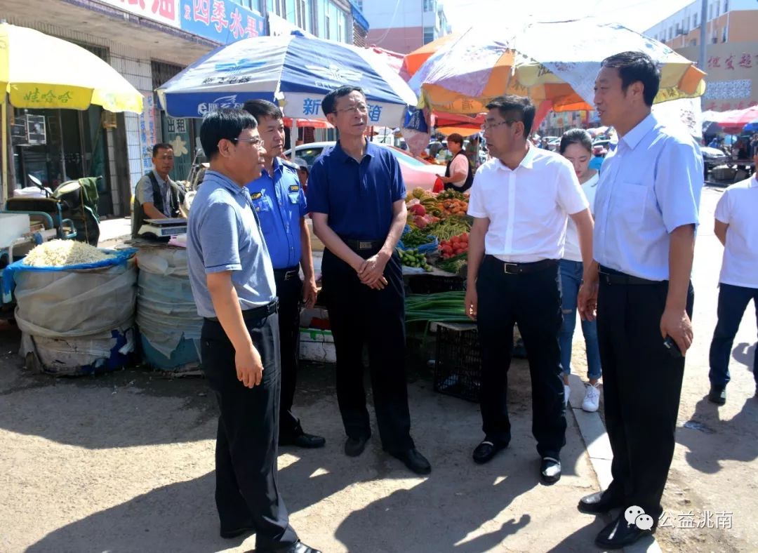 6月29日,白城市委常委,市委秘书长姜波来我市督察督办生态环境保护