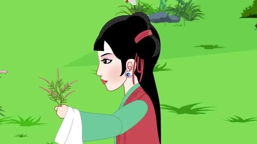 动画版《红楼梦》第61集 群芳斗草-1