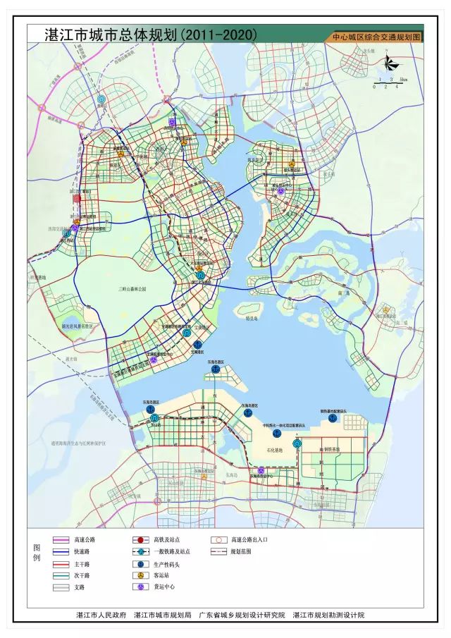 国务院批复湛江市城市总体规划!以后东海岛是主体中心