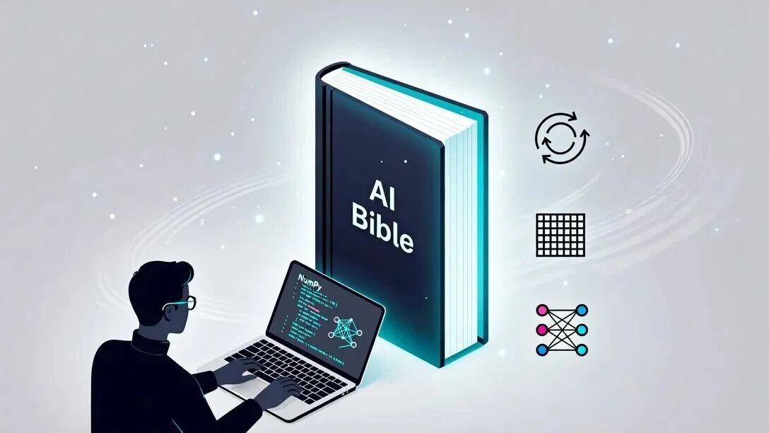 Ilya Sutskever 亲口认证的“AI圣经”，被一位硬核哥用 NumPy 全部手搓了一遍