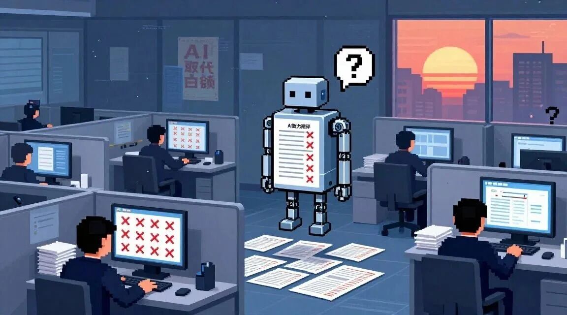 AI 考砸了：在顶级白领的试卷上，最强模型只拿了 24 分