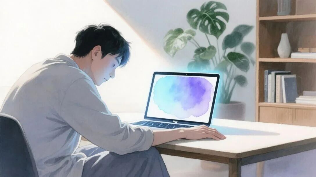 你的 Mac 屏幕突然模糊了？别急着骂显卡，是你坐歪了