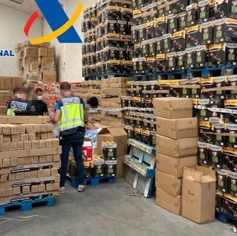 【欧浪】马德里一进口商将从中国进口的假产品混入正版一起出售