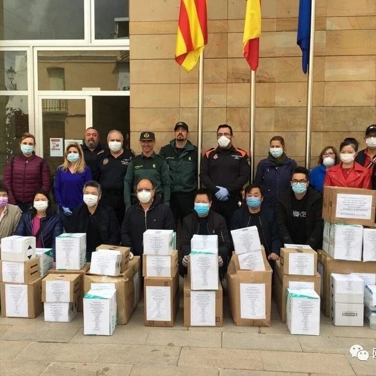 【欧浪网】阿利坎特华人大动员 沿海岸线一路捐赠抗疫物资