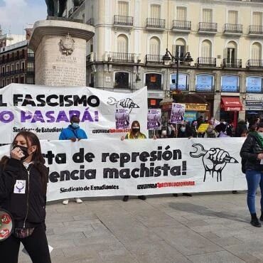 【欧浪网】西班牙各城市举行“三八妇女节”游行集会  马德里被禁止