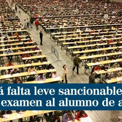 【欧浪】西班牙新法律 大学生抄同学答案不再被处罚