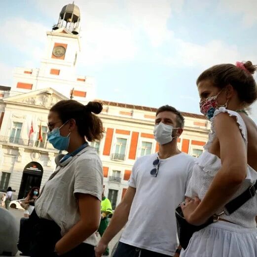 【欧浪网】西班牙三天新增8500例  卫生部认为不算严重