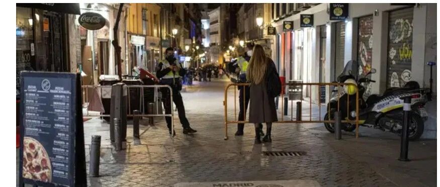 【欧浪网】西班牙日增一万例  马德里都市和郊区都在极端风险状态