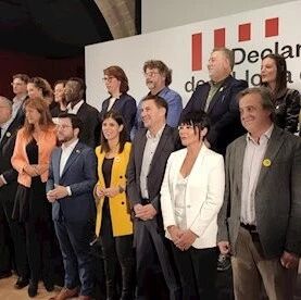 【欧浪网】西班牙十多个分裂党发表宣言捍卫自决权