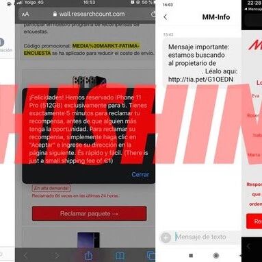 【欧浪网】Bankia银行紧急通报：账户被冻结短信是钓鱼欺诈