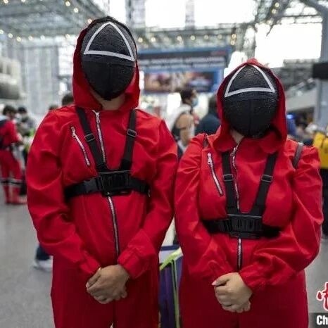 【欧浪】西方万圣节 “鱿鱼游戏”绿色运动服为何被下禁令？