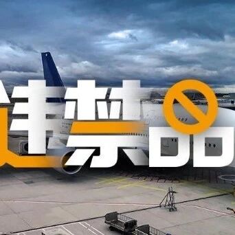 年底回国，带物要小心！