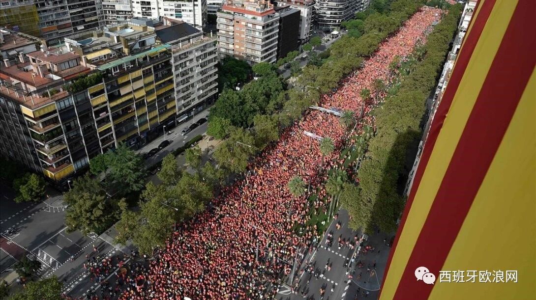 【欧浪网】加泰国庆大游行！独立领袖发出“战斗动员令”