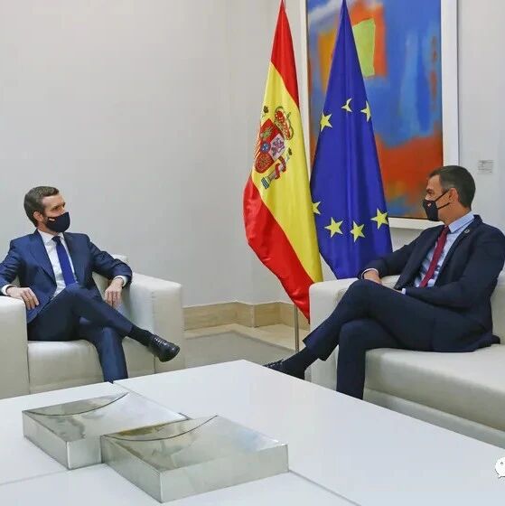 【欧浪网】西班牙两大领袖半年来首次会晤  没有任何共识