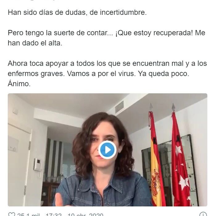 【欧浪网】马德里情况好转大区主席被治愈 疫情中宗教人士因沉默而弱势