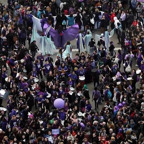 【欧浪网】批准过也被取消 马德里禁止所有三八节游行集会