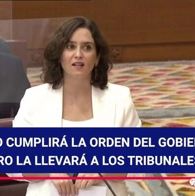 【欧浪网】马德里屈服卫生部隔离令：“横蛮的隔离将制造饥饿和失业”