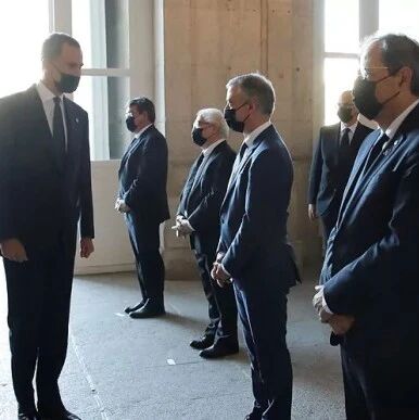 【欧浪网】国王出访加泰罗尼亚  加泰主席“教训”国王要遵守疫情措施