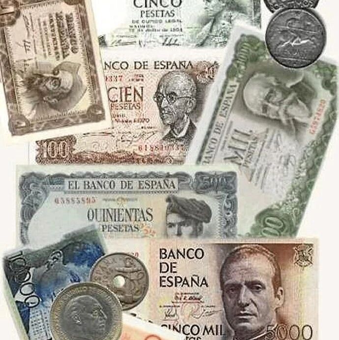 【欧浪网】西班牙旧币比塞塔永远告别西班牙人  130年历史记忆留人间