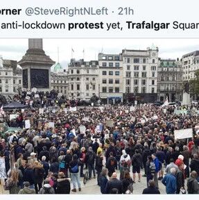 【欧浪网】柏林再现万人集会 欧洲多国爆发“反新冠”游行