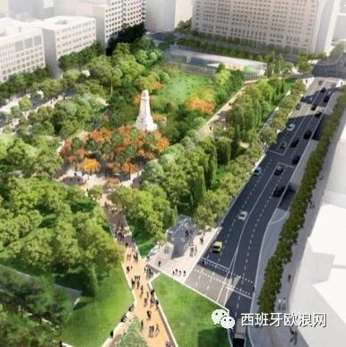 【欧浪网】西班牙广场改造动工 马德里市中心将无比诱人