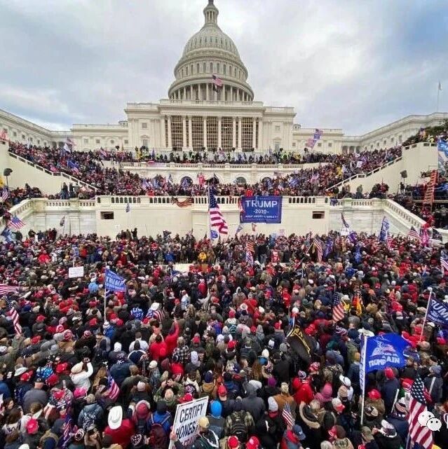 【欧浪网】暴力骚乱！美国国会宣布拜登胜选前 骚乱致4人死亡