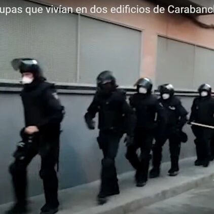 【欧浪网】200国家警员大规模出动  在马德里驱赶40名强占者