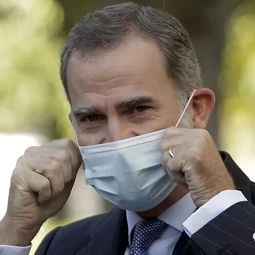 【欧浪网】西班牙国王被隔离 疫情下降 只有两个自治区日增超千例