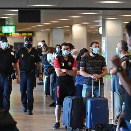 【欧浪网】机场输入53例！西班牙新爆发点升至77个