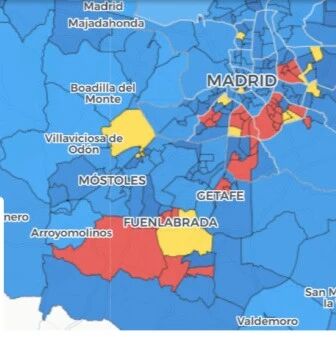 【欧浪网】疫情恶化太快  马德里这些区分也会被隔离