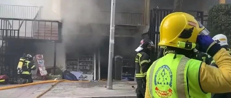 【欧浪网】纵火烧毁马德里华人商店的三名歹徒已经被捕  都是未成年人