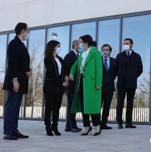 【欧浪网】马德里新医院落成开张 西班牙左右党派站队有趣典礼