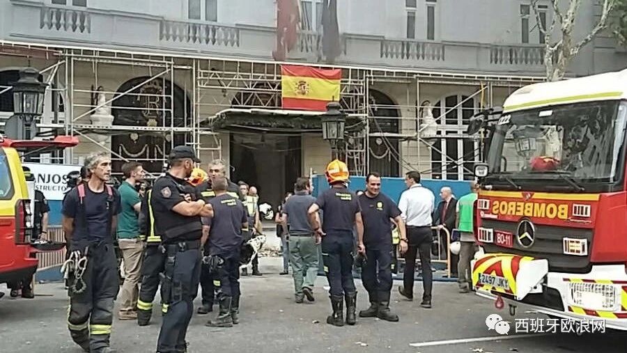 【欧浪网】马德里五星大酒店楼层大塌陷  一人死亡