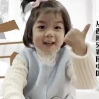 西班牙四岁女孩捐口罩，湖南卫视滚动播放
