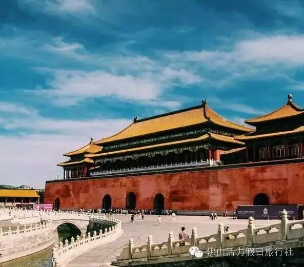 故宫紫禁城▼长城美丽秋色 天安门广场▼