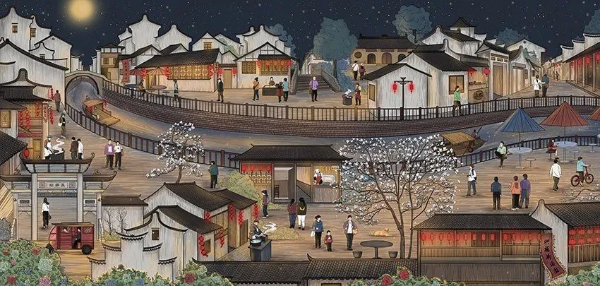 新场古镇国际海报插画征集及邀请展获奖作品公布