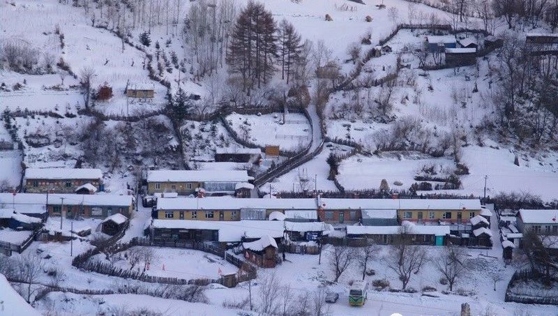 关东雪村——水墨松岭 (中国雪村)