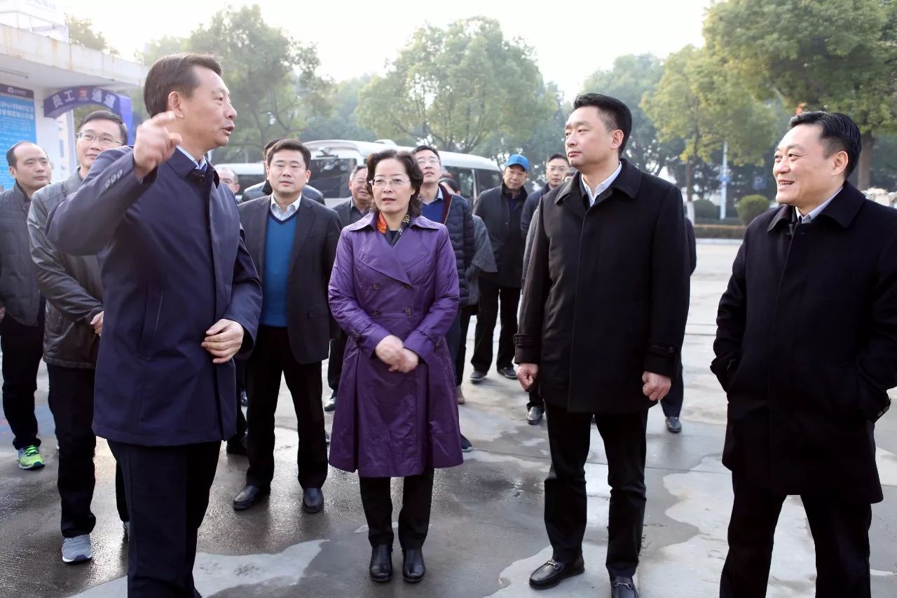 高港区委书记顾萍视察城建重点项目,区委副书记,区长孙宏建,区委副