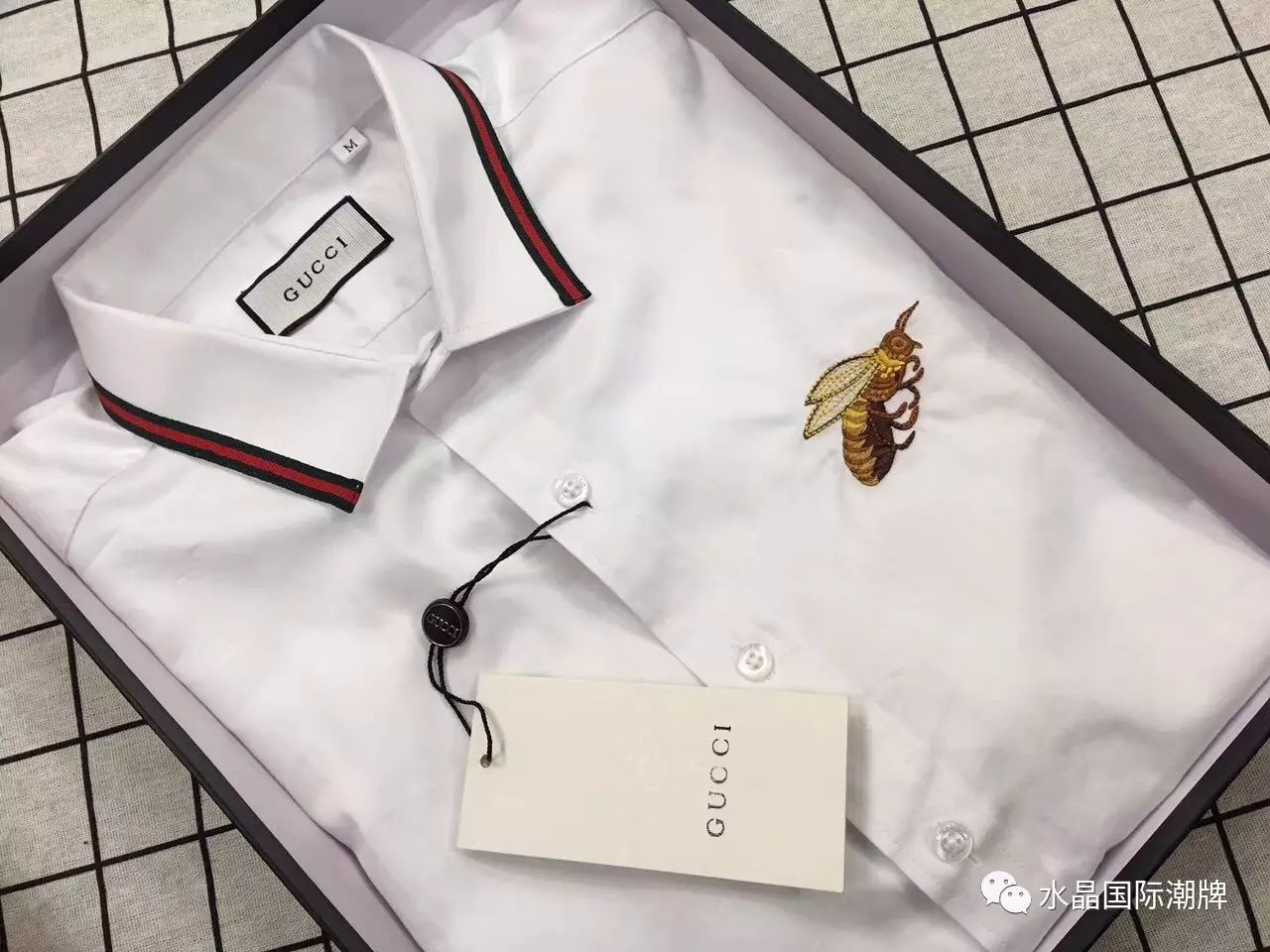 gucci(古驰)g家 小蜜蜂衬衫来袭