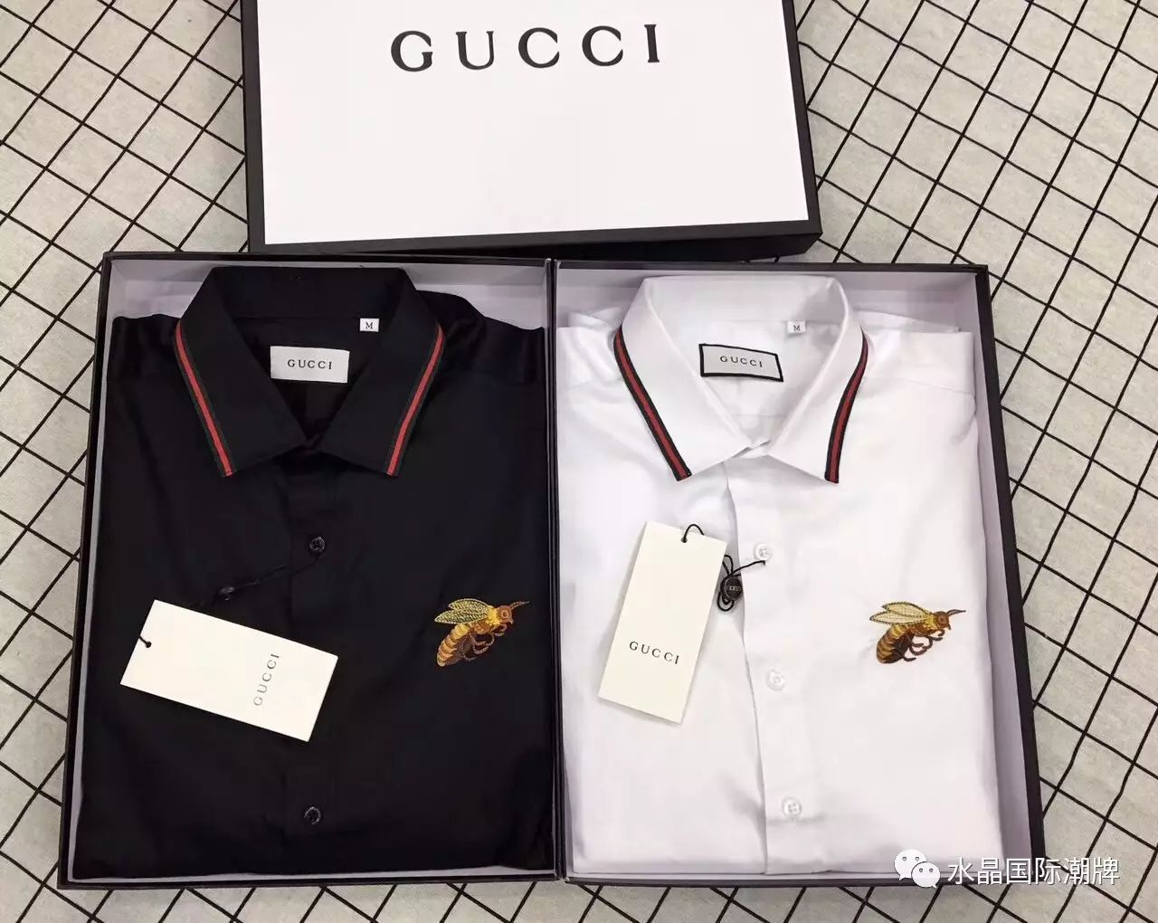 gucci(古驰)g家 小蜜蜂衬衫来袭