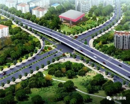 18:15中山公共频道 首播 3月1日起, 博爱路翠景道路口立交工程正式动