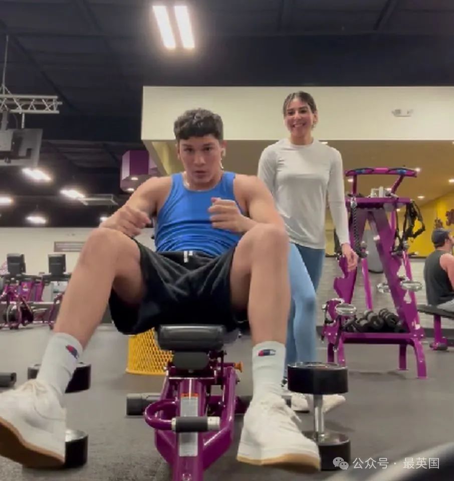 Young man experiencing a medical emergency at the gym.