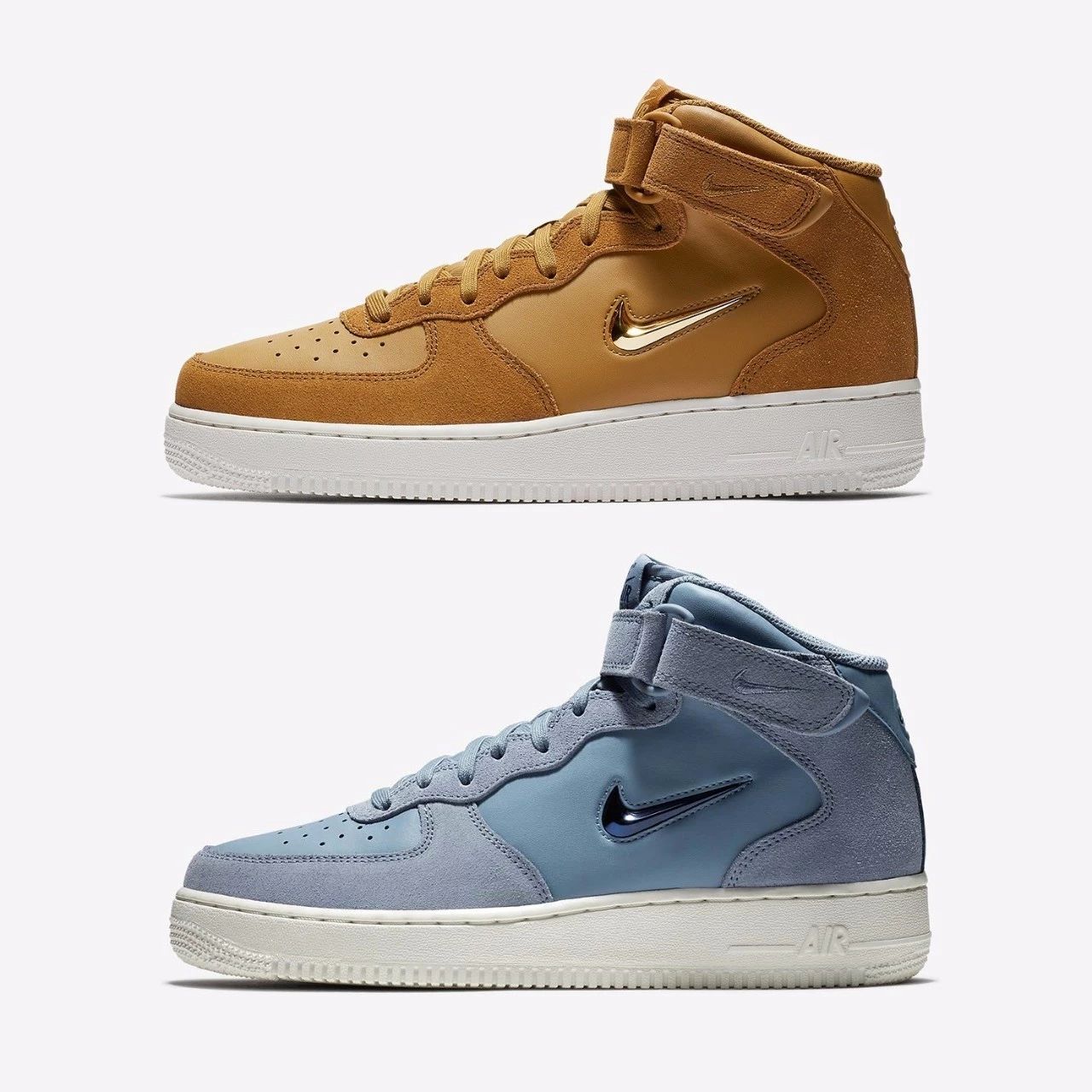 球鞋 | Nike Air Force 1 精致 Mini Swoosh 回归