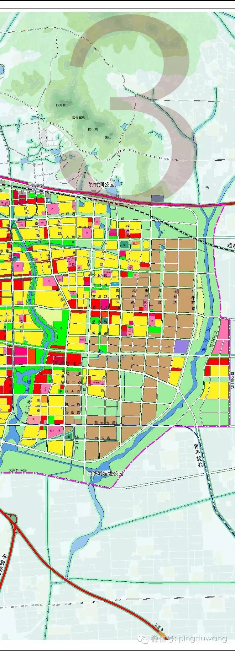 [政务动态] 未来平度2016-2030城市规划(高清大图)